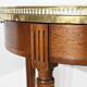 Table Bouillotte en Acajou, style Louis XVI – Milieu XXe