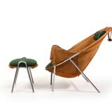 BO-360 Chair and Footstool by Erik Ole Jørgensen for Bovirke 1953