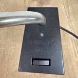 Grey Industrial Factory Office Desk Lamp from Elektrosvit, 1970s