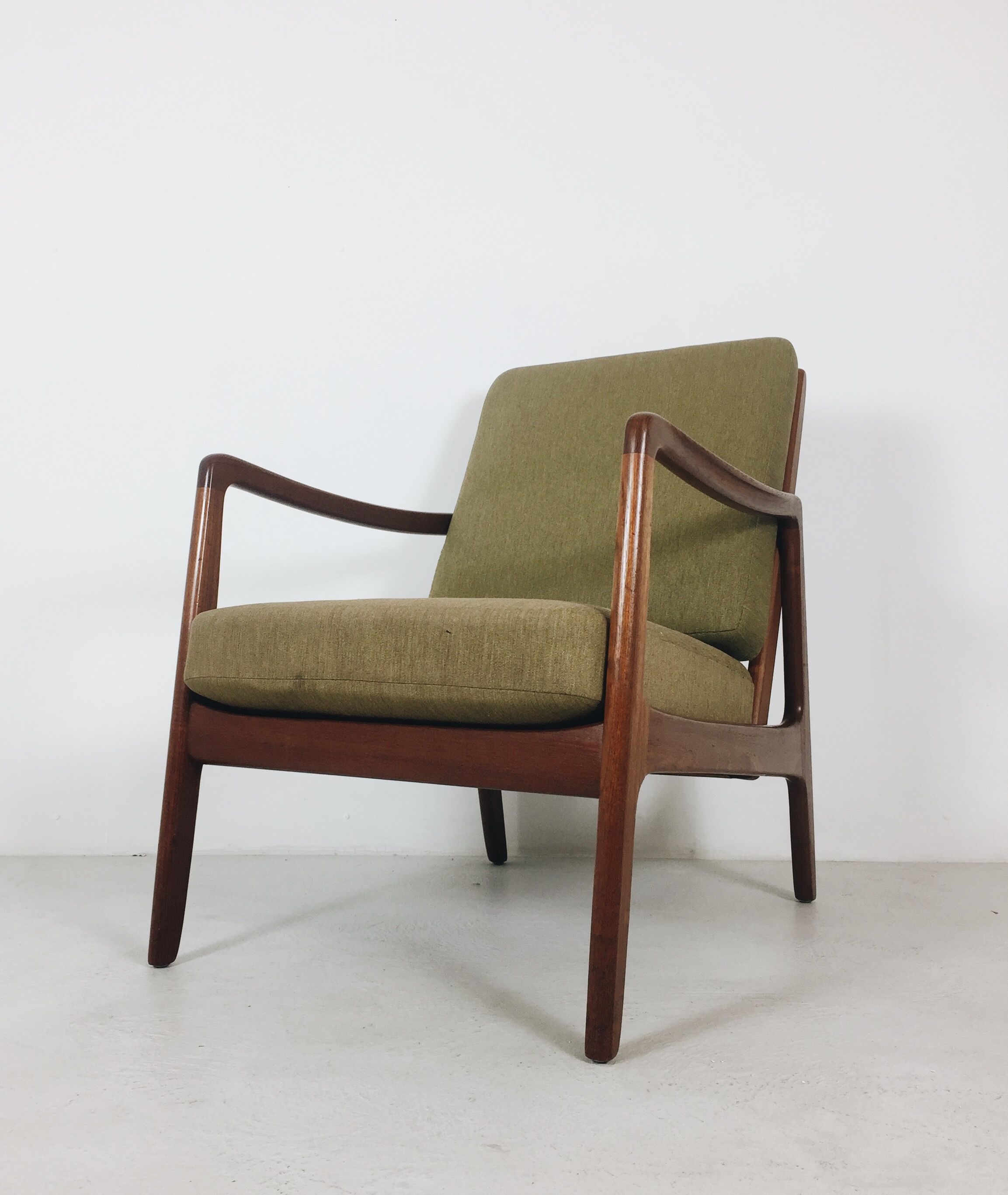 Ole Wanscher teak easy chair model FD109 for France & Søn, Denmark, 1960s