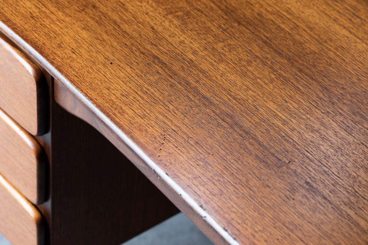 Bureau de Louis Van Teeffelen pour Wébé design hollandais, années 1950