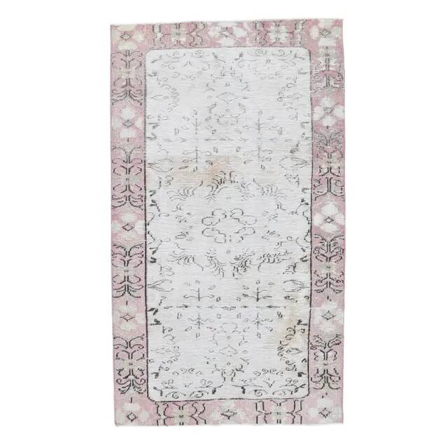 1970s Turkish Handmade Wool Kilim Rug 115x200