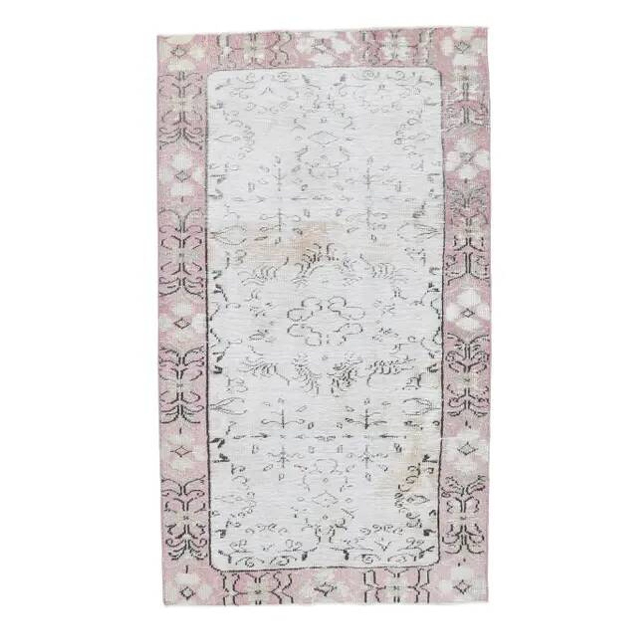 1970s Turkish Handmade Wool Kilim Rug 115x200