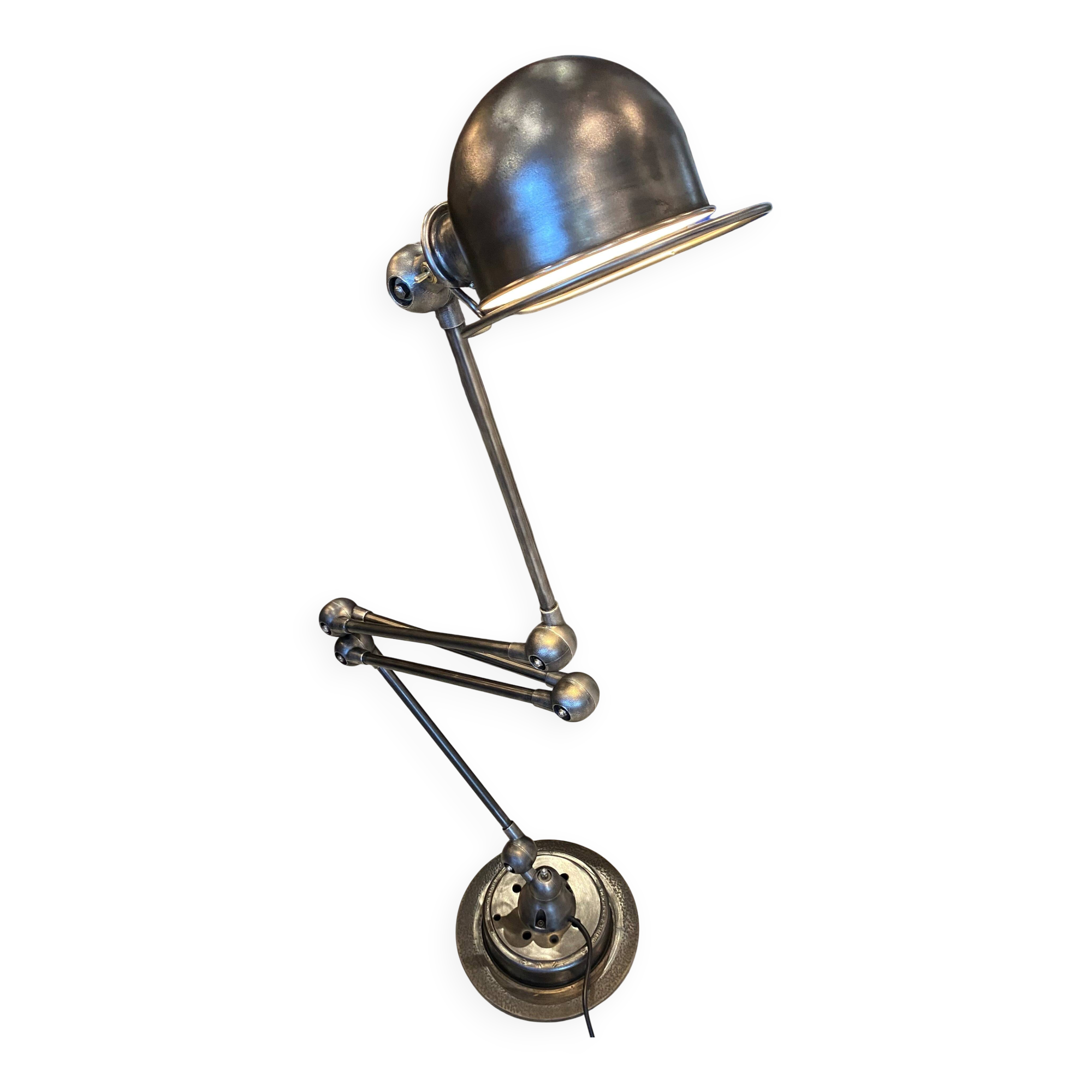 Jielde floor lamp with 5 arms, 40cm, industrial graphite.