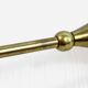 Scandinavian brass candle holder