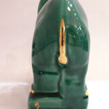 Elephant art deco bookends