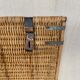 Former sncf travel trunk in rattan early XXeme