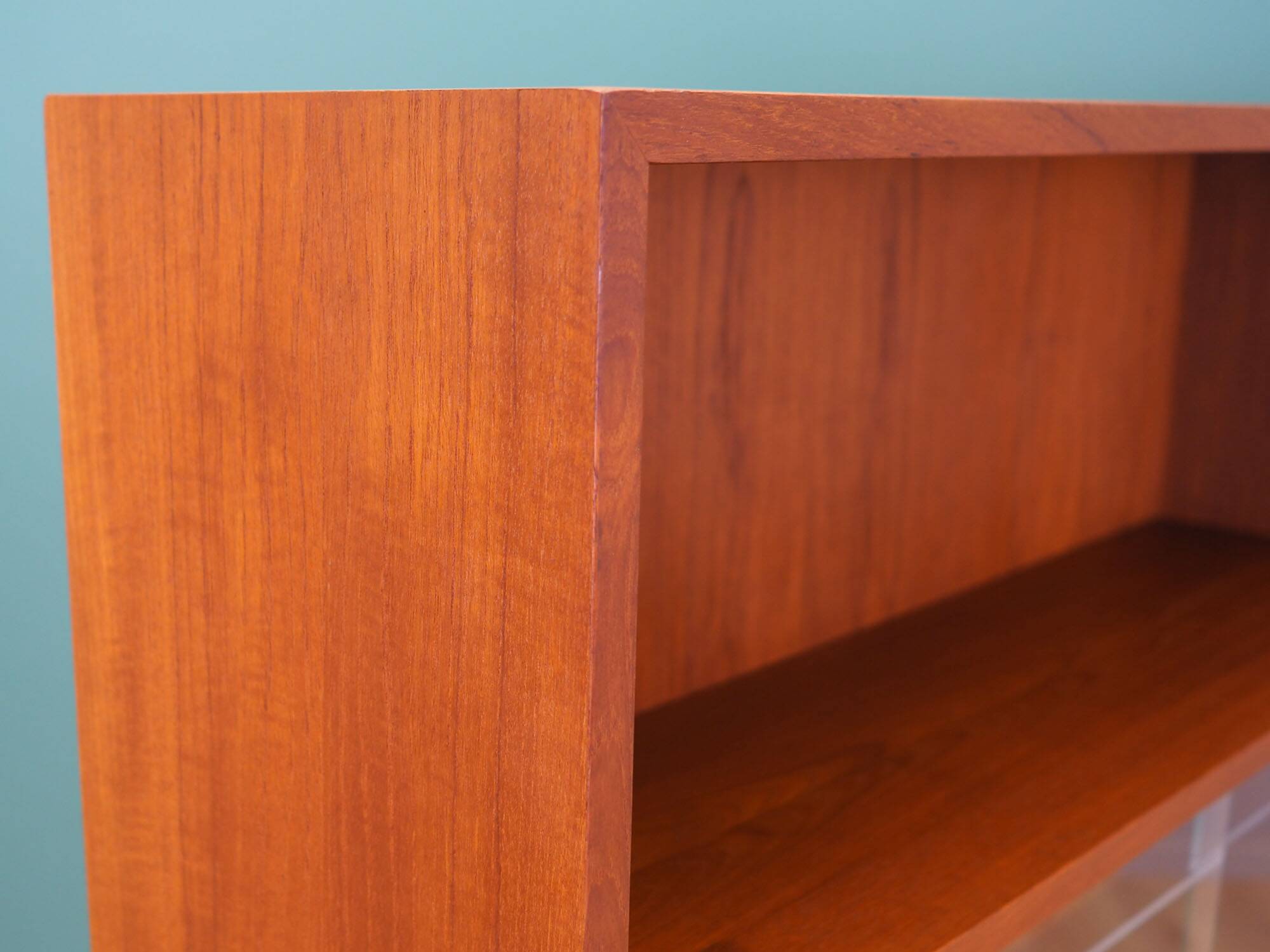 Teak bookcase, Danish design, 1970s, manufacturer: Clausen & Søn