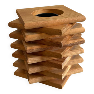 Lampe en bois vintage, L'Alpin chez lui