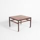 Danish rosewood coffee table from the 1970s by Haslev