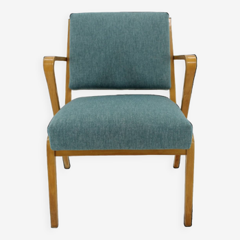 Fauteuil restauré des années 1970, Tchécoslovaquie