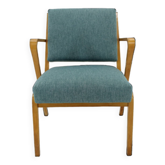 1970s Restored Armchair, Czechoslovakia