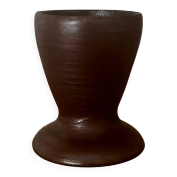 Coquetier en grès poterie Turgis calvados