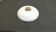 Vintage white opaline ceiling light Ø25 cm – retro lampshade with claw