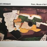 Vintage poster by Georges BRAQUE, Museum of Modern Art, 1987