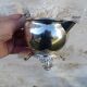Old silver-plated metal milk or cream jug