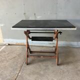 Antique wooden drawing table 1940 from Unic Paris