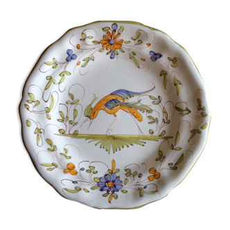 Assiette faïence Martres Tolosane
