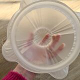 Opaline glass pendant lamp, 60-70s