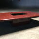 Table basse de Jean Claude mahey, laque, 1970, design vintage