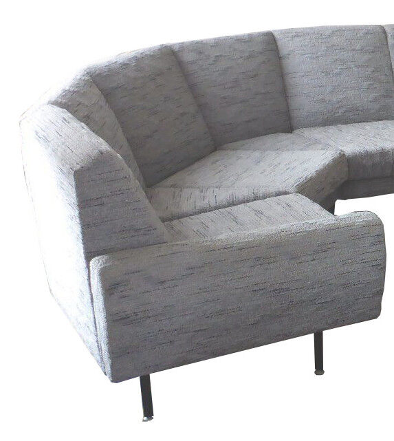 Sofa sofa Arc XXL and 2 Danish armchairs of the years 60/70