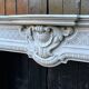 Napoleon III Fireplace In Carrara Marble Circa 1880