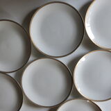 7 porcelain dessert plates from Bavaria in good condition