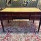 Louis XVI style mahogany flat desk