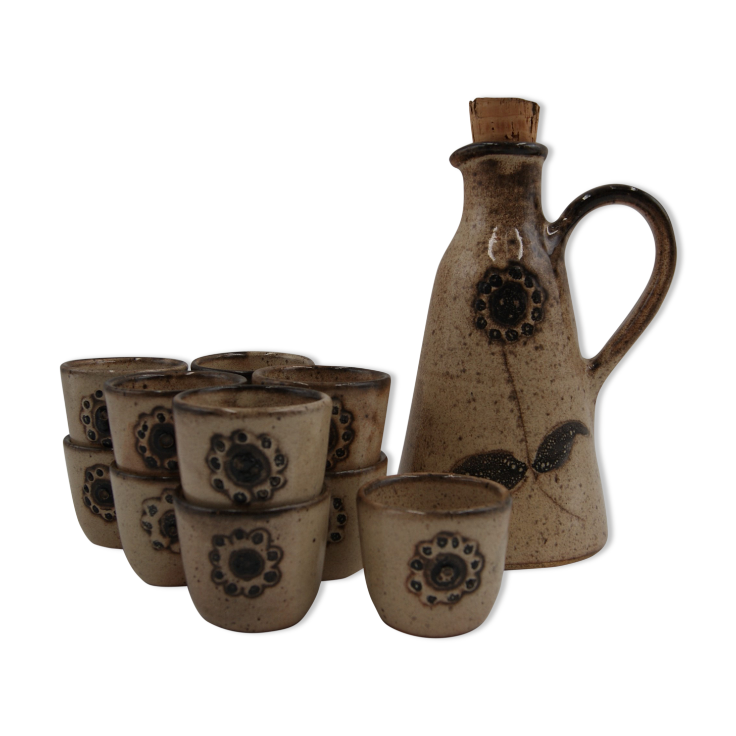 Vintage Grattus Sandstone Liqueur Service