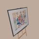 Nick Orsborn — Quartet — Vintage British Art Print, 1986