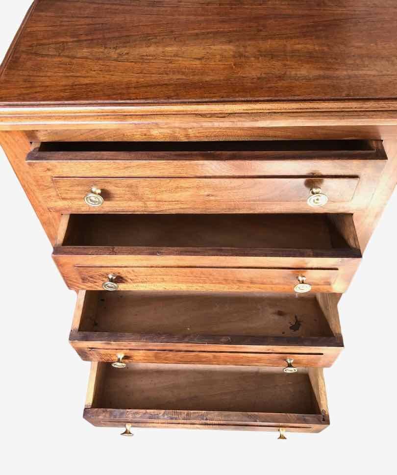 Commode tiroirs et placard années 50