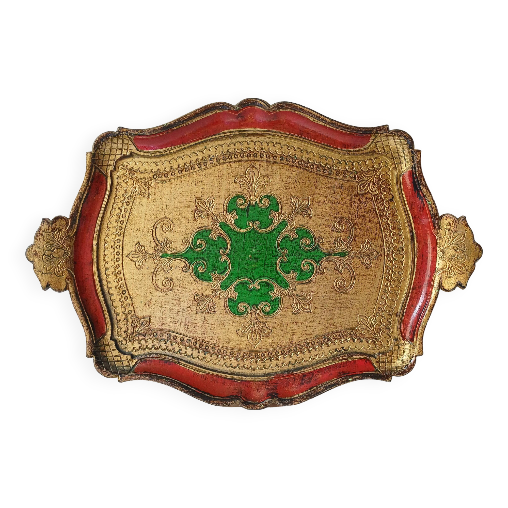 Florentine tray, made in Italy