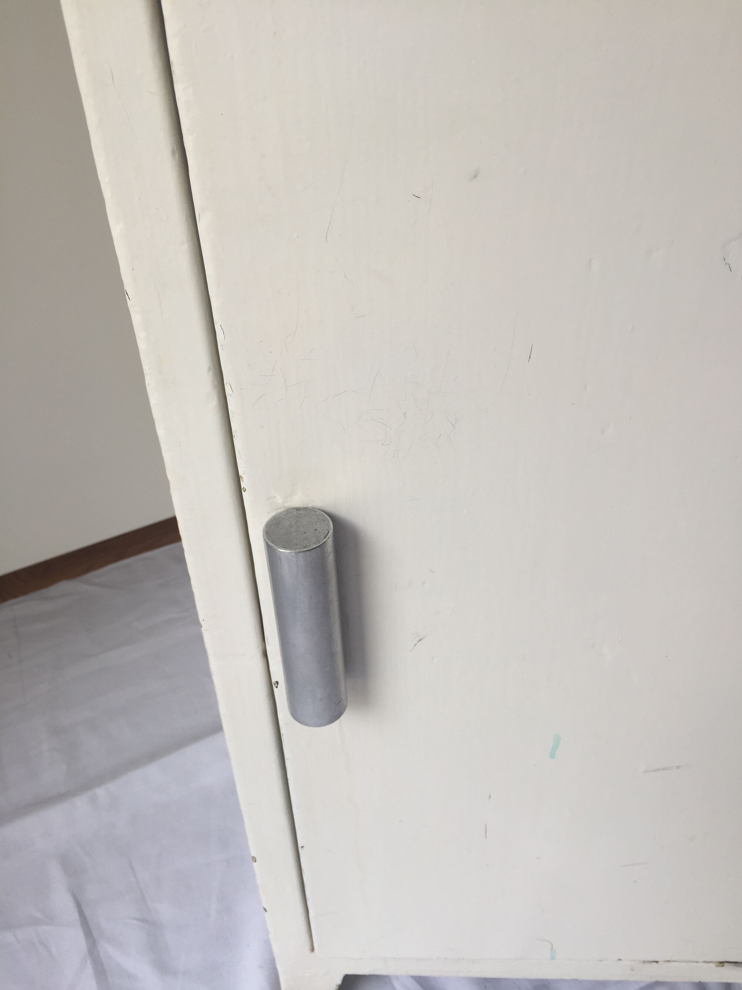 White metal furniture