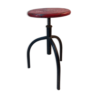 Tabouret à vis industriel