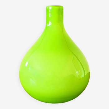 Vase vert fluo