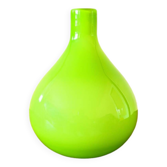 Neon green vase