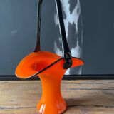 Art Deco blown glass vase