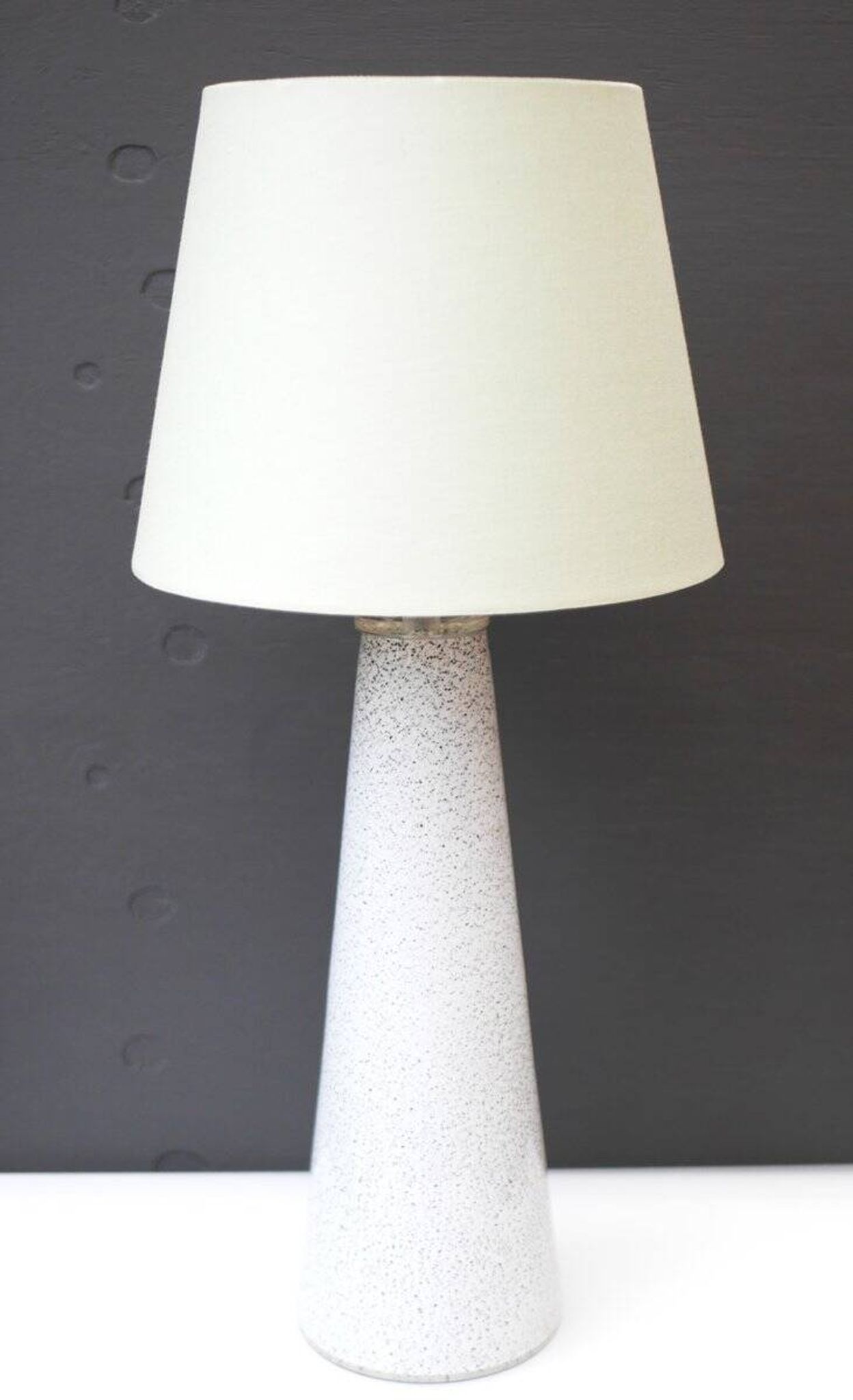 Art glass lamp by Bengt Orup for Hyllinge Glasbruk