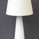 Art glass lamp by Bengt Orup for Hyllinge Glasbruk