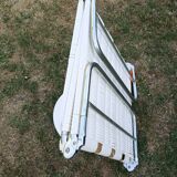 Sunbathing vintage sunbed