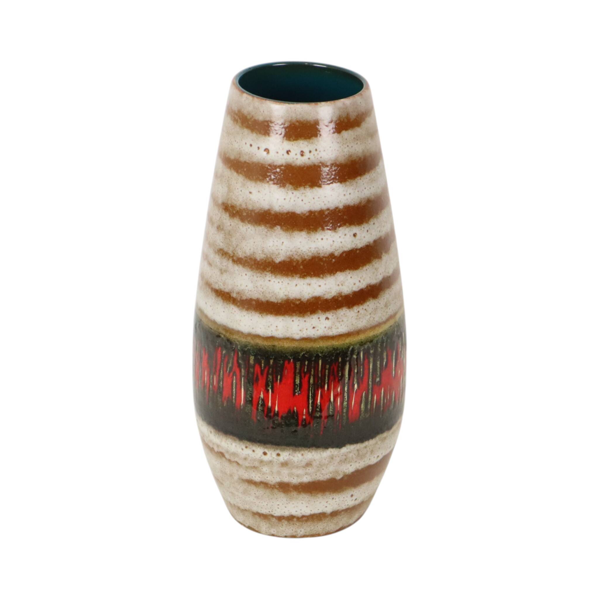 Scheurich 'Fat Lava' Lora Vase, Glazed Ceramic, 529-38