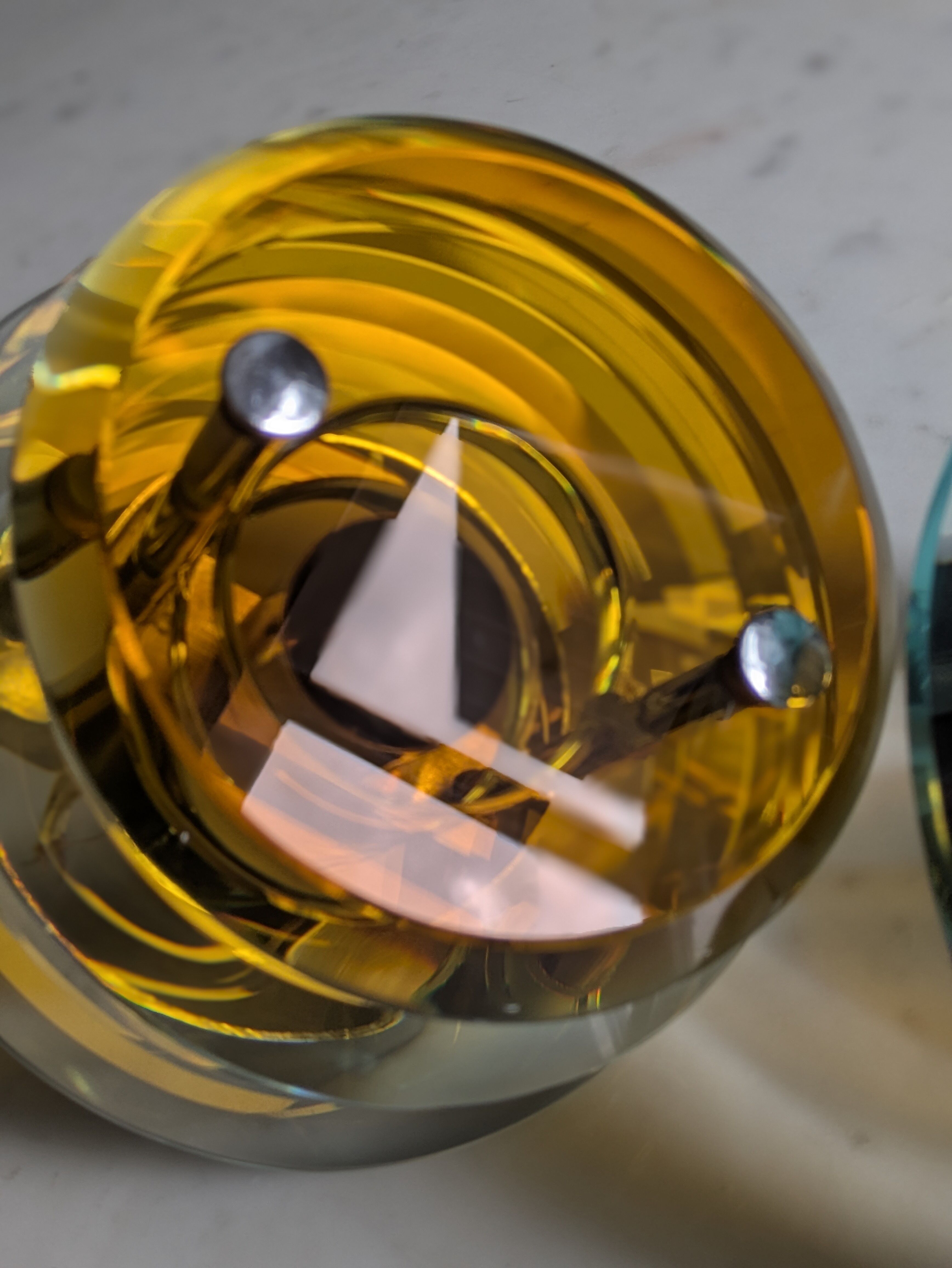 Italian vintage wall lights attributed to Fontana Arte.