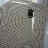 Old bottle with glass pipette