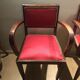 Paire de fauteuils bridges  vers 1960