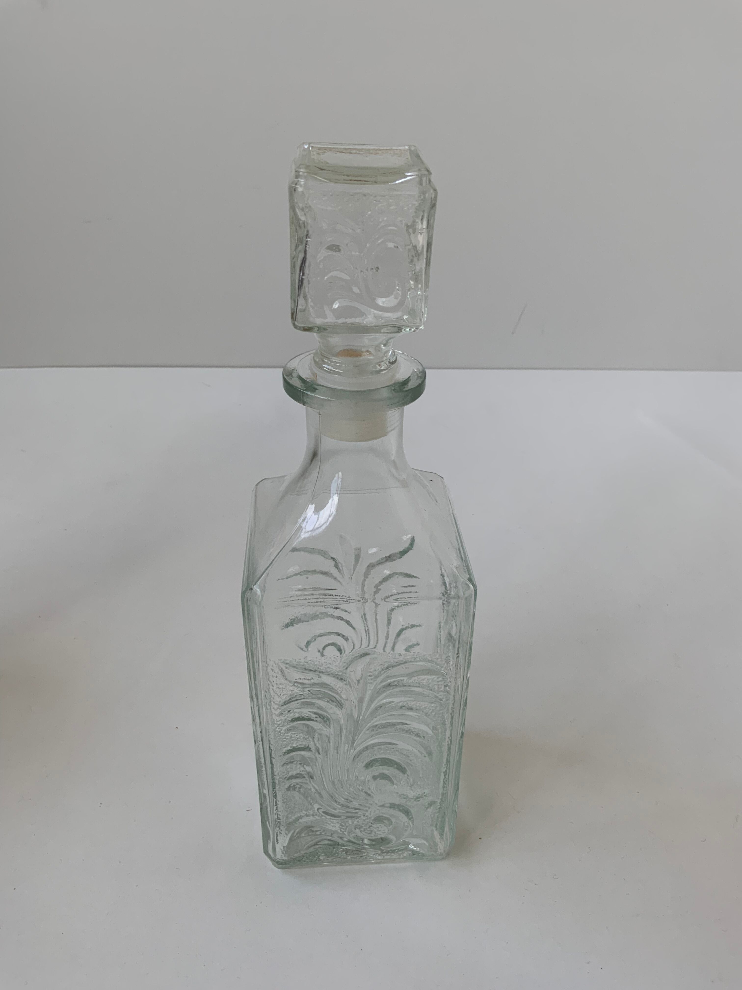 Carafe à whisky feuillage Selency x Monoprix Croisé Laroche