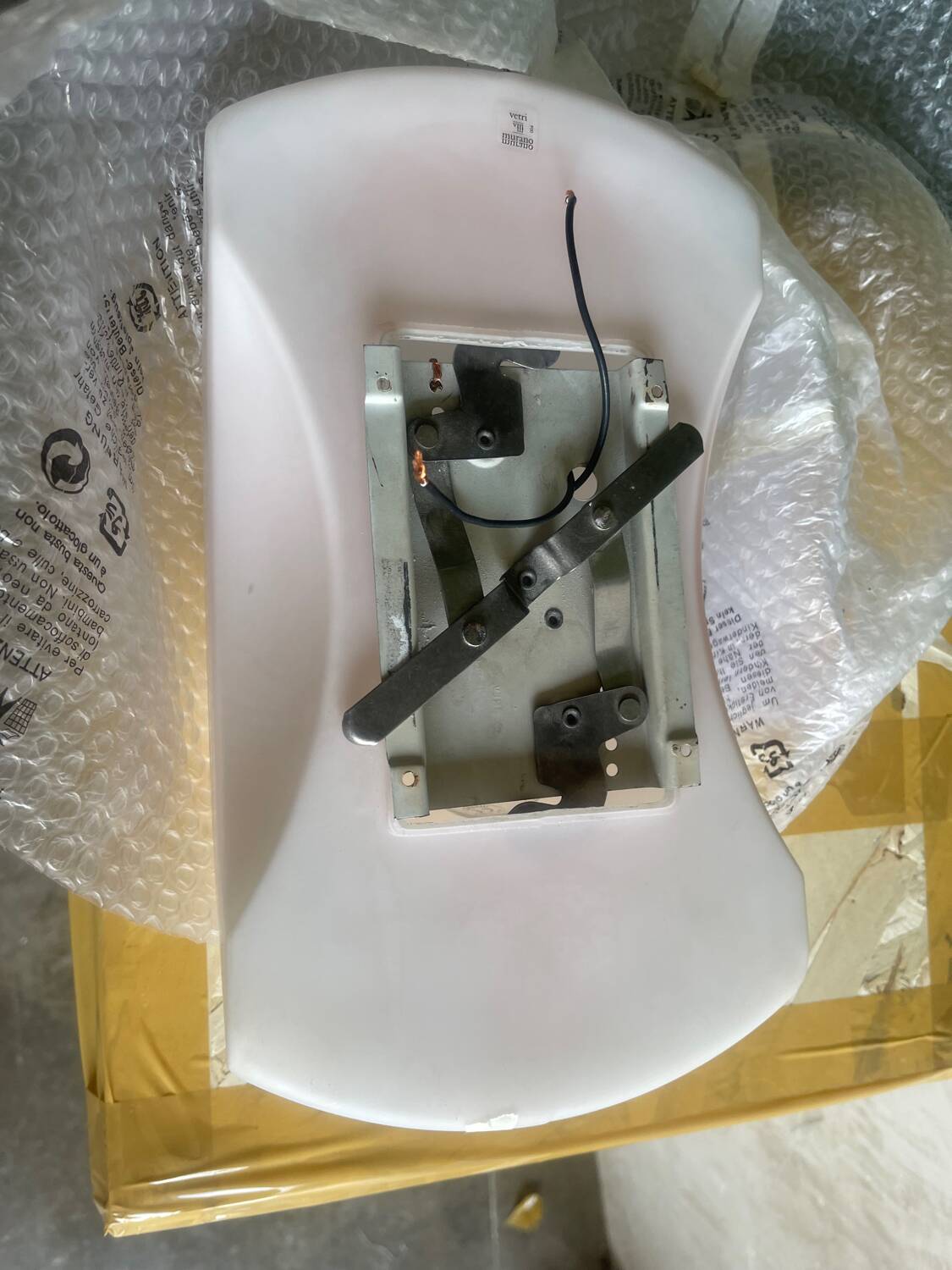 Single Murano glass Sconce 1970’s