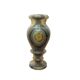 Vase en marbre onyx vintage, années 1970