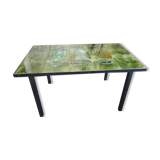 Rectangular ceramic coffee table Vallauris