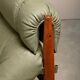 Lounge Chair in the manner Sergio Rodrigues and Jean Gillon, Oak / Leather
