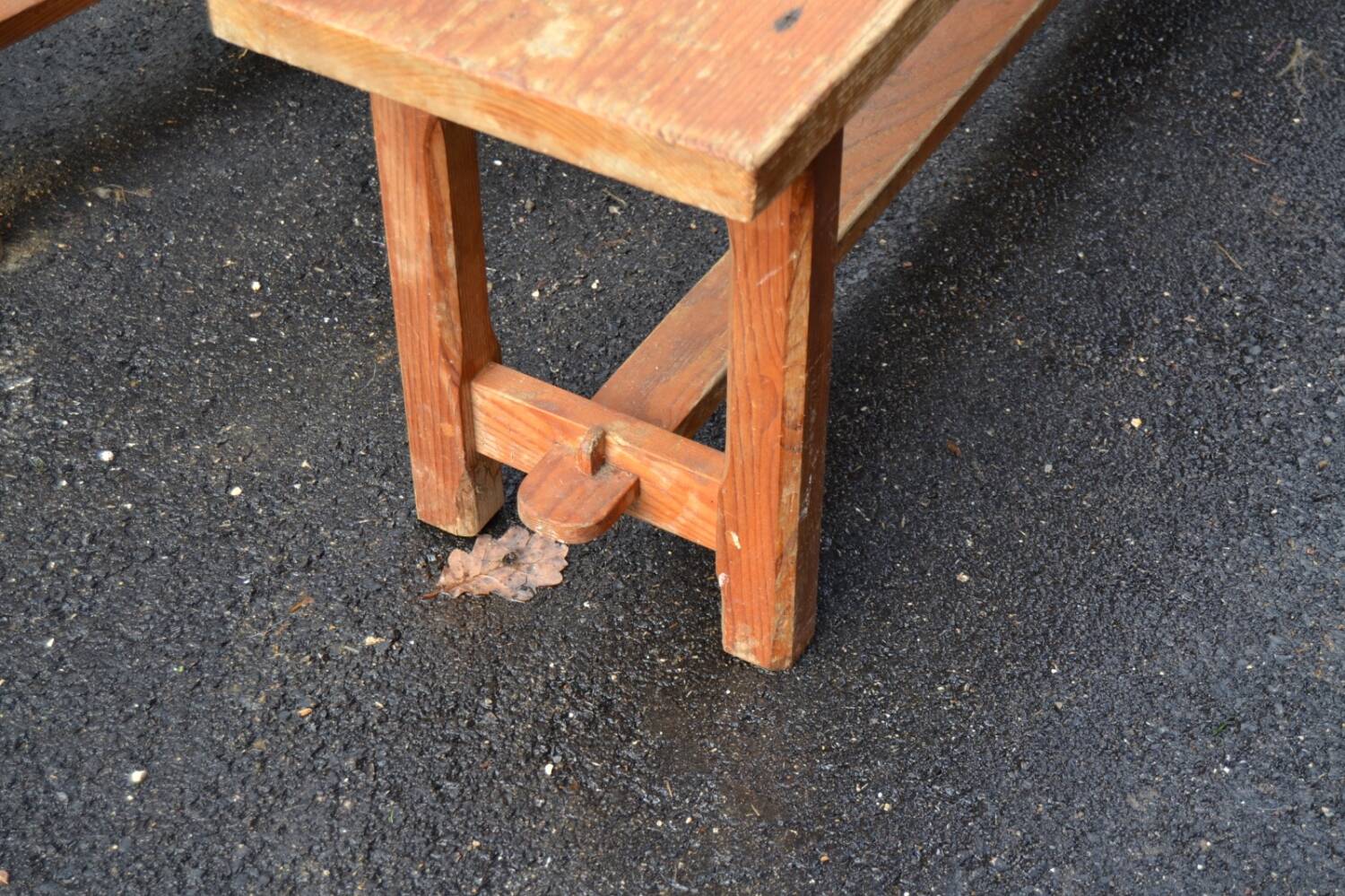 Ancienne paire de banc sapin banc de ferme